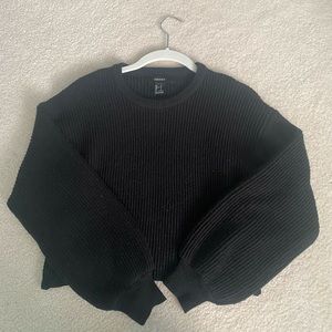 Black sweater